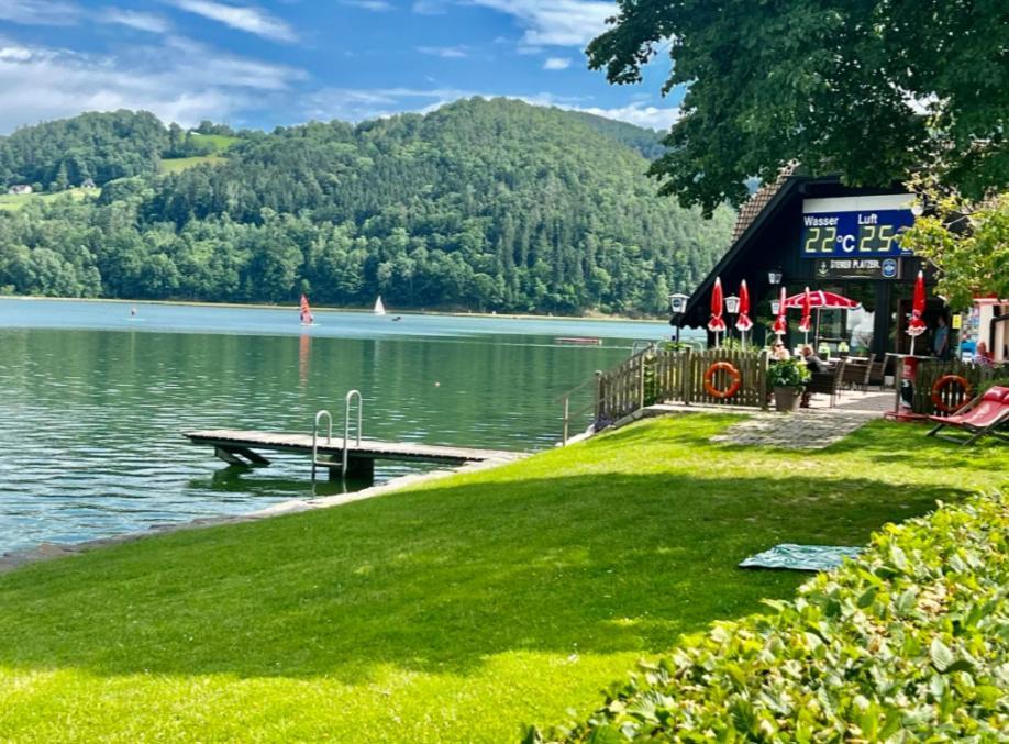 Zwei Schlafzimmer Ferienapartment Anna Am Stubenbergsee Inklusive Vier E-Bikes Exterior foto